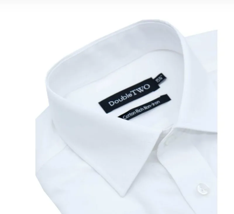 D2 Long Sleeve Shirt White SLS4500A-1